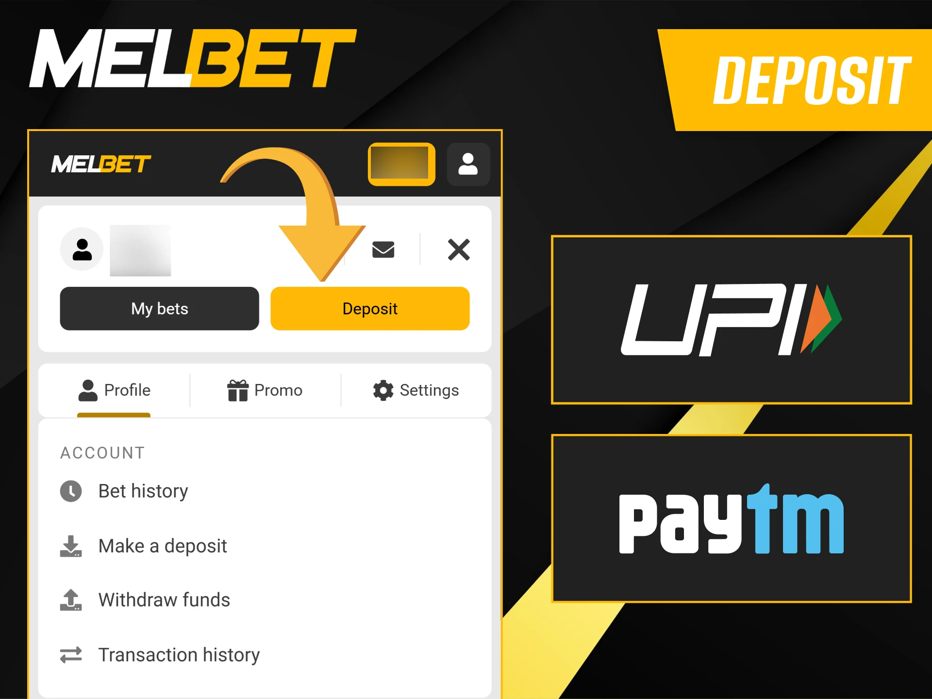 How to make a deposit on Melbet in Kenya.
