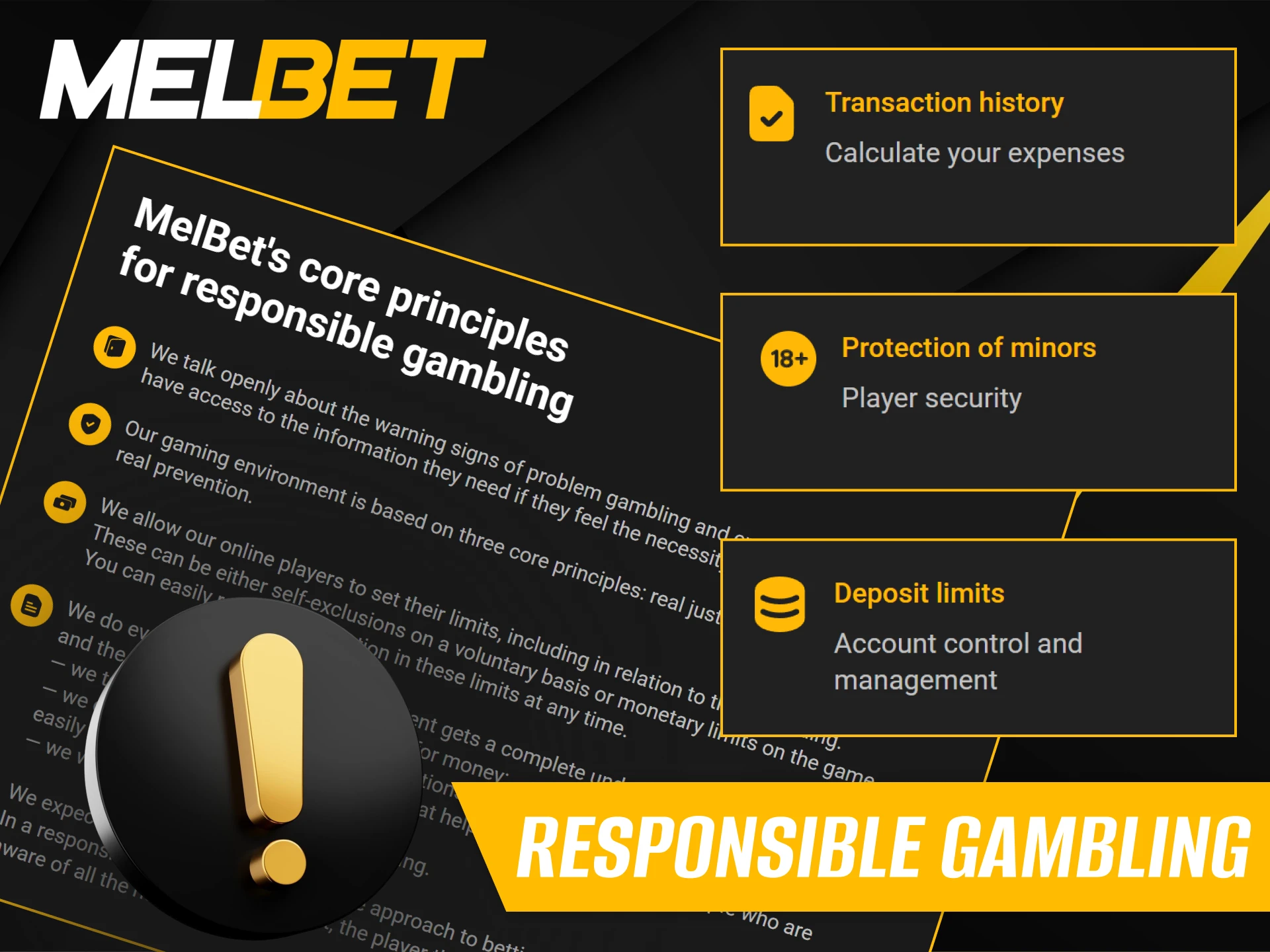 Betting on Melbet should always be a pleasant experience, so be careful and dont overdo it.